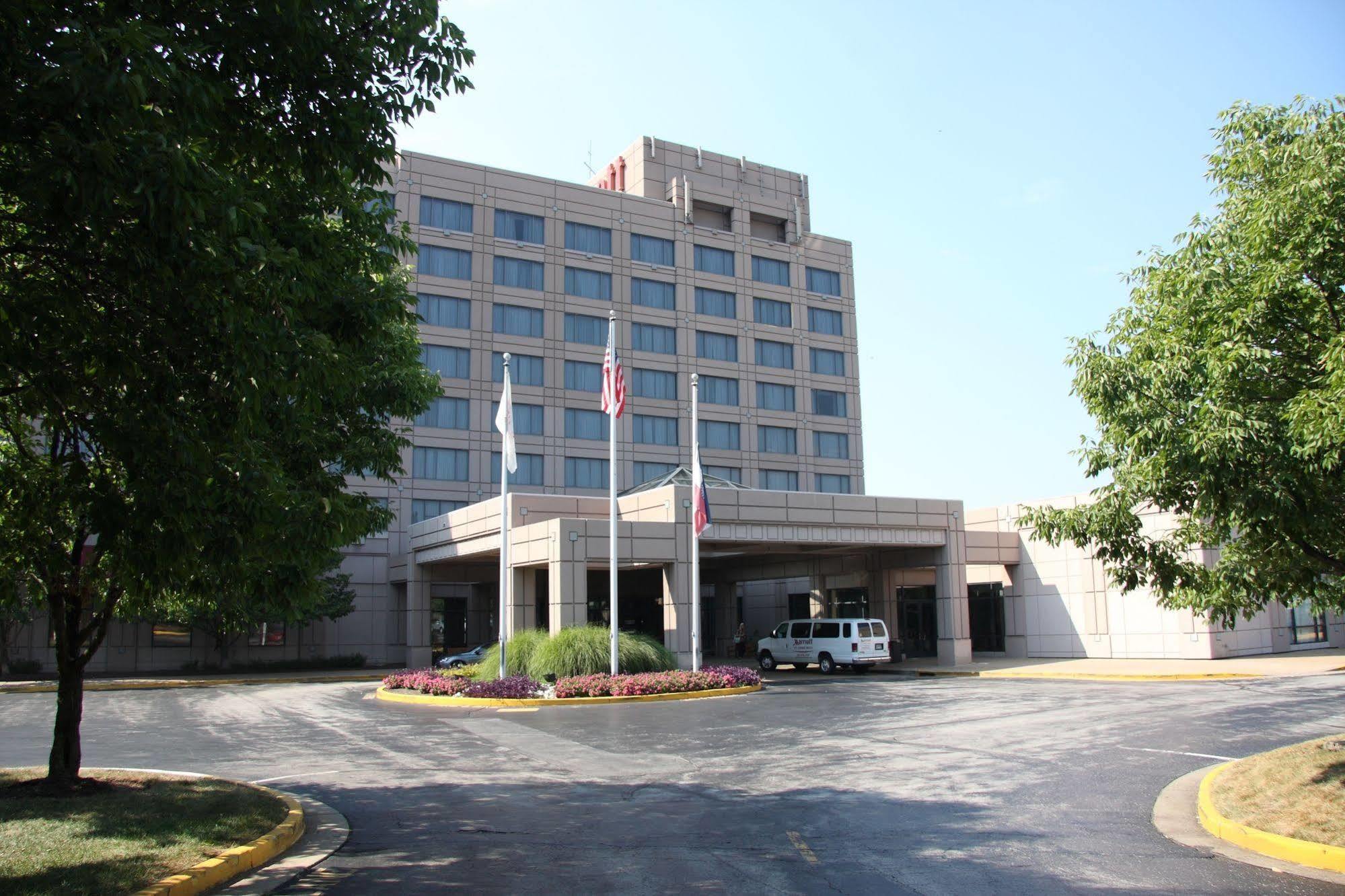 Marriott St. Louis West Hotel Chesterfield Court House Buitenkant foto